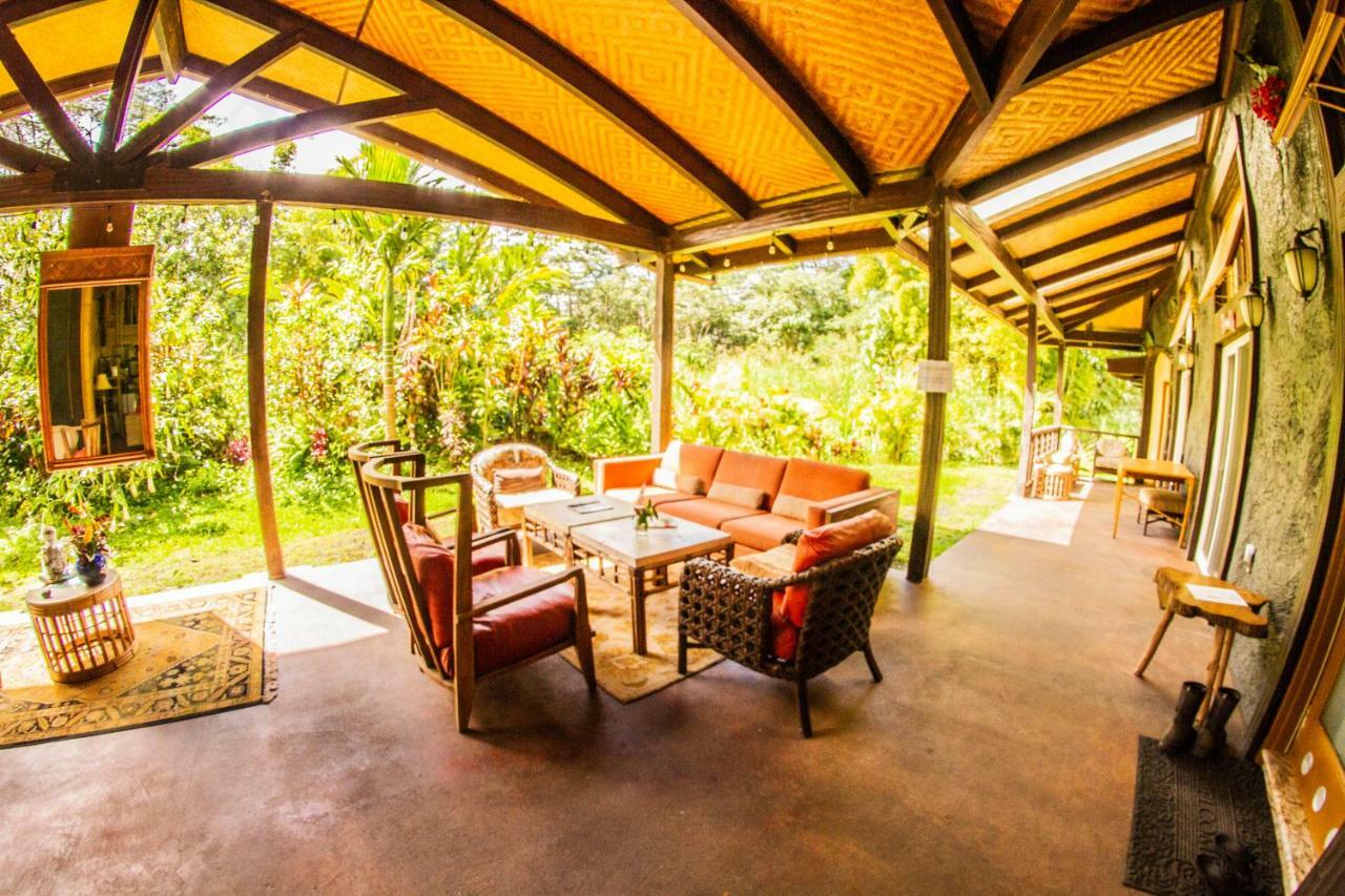 Hawaiian Sanctuary Eco Retreat Center Villa Pahoa Buitenkant foto